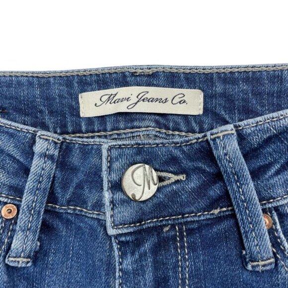 MAVI Alissa High Rise Super Skinny Ankle Jean Sz 24 Raw Hem - Picture 4 of 9